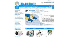 Desktop Screenshot of mr-icemaker.com