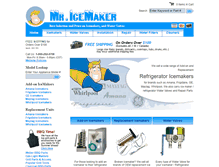 Tablet Screenshot of mr-icemaker.com